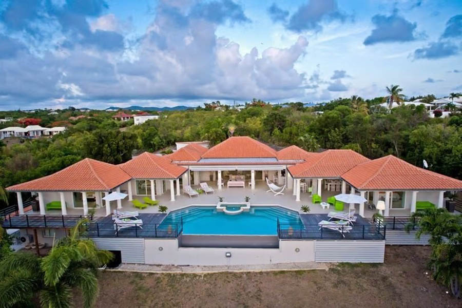 St. Martin Villa for 10